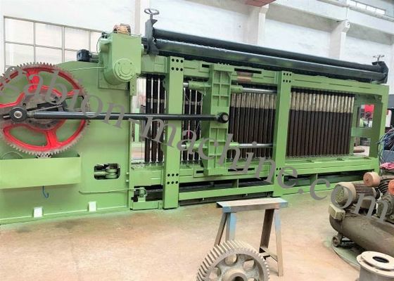 PLC Control 4300mm Gabion Machine Galvanized 80*100mm Gabion Basket for Soil Retention