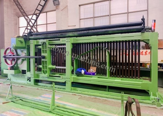 4300mm Galvanized Iron Wire Mesh Machine 100*120mm 2*1*1m Gabion Box
