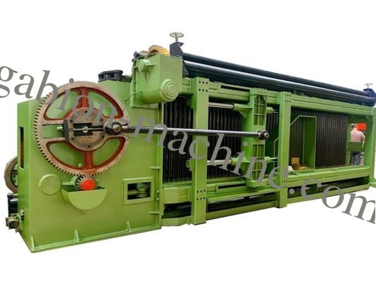 Zinc / PVC Galfan Coated Wire Mesh 60*80mm Hexagonal Wire Netting Making Machine
